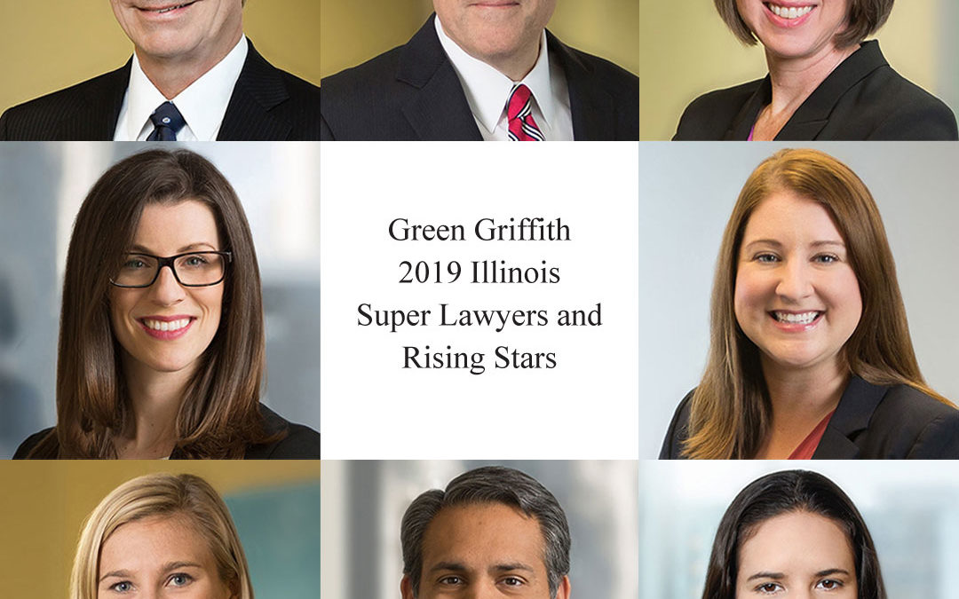 Super Lawyers Recognizes Green Griffith 2019 Award-Winning Attorneys